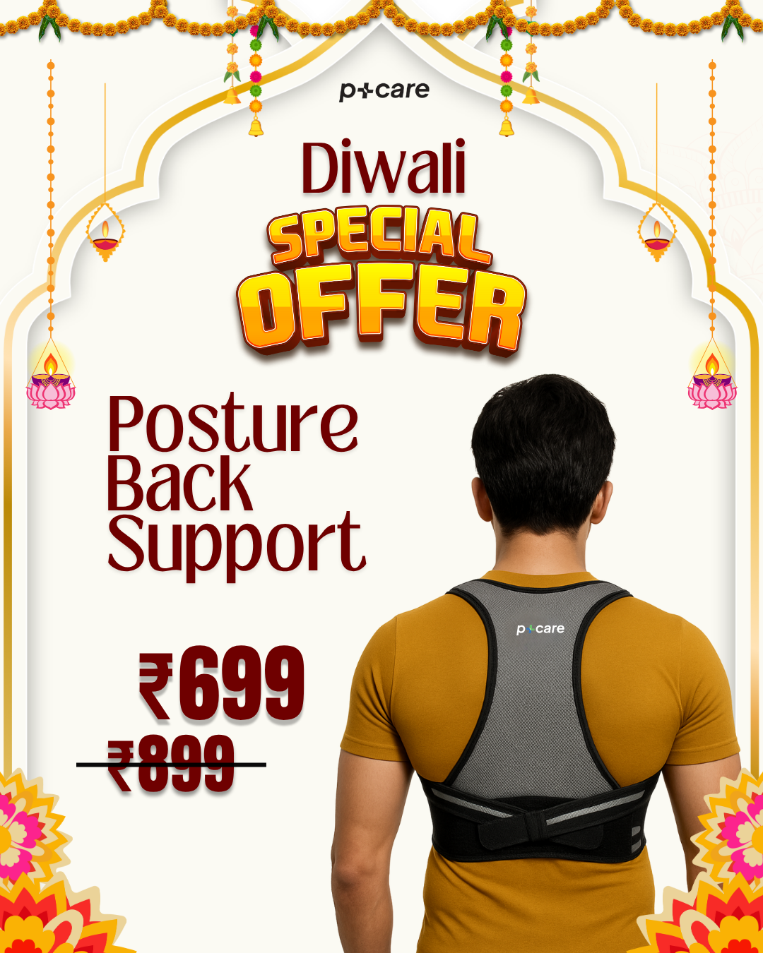 Posture Back Support Brace