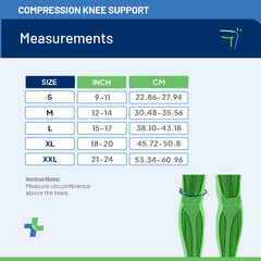 Compression Knee Support with Patella Gel Pad