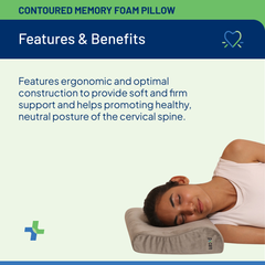 Contoured Memory Foam Pillow