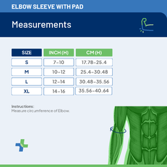 Elbow Sleeve with Pad