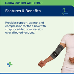 Elbow Support with Strap