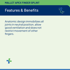 Mallet Apex Finger Splint