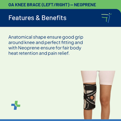 OA Knee Brace (Left/Right) - Neoprene