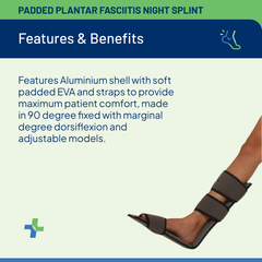 Padded Plantar Fasciitis Night Splint